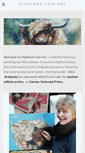 Mobile Screenshot of highlandcowart.com